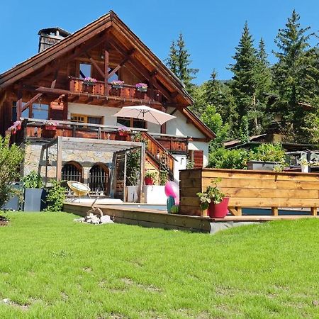 Chalet Serre Cambeou Piscine&Spa サン・シャフレ エクステリア 写真