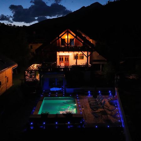 Chalet Serre Cambeou Piscine&Spa サン・シャフレ エクステリア 写真