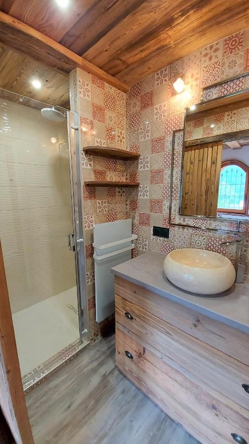 Chalet Serre Cambeou Piscine&Spa サン・シャフレ エクステリア 写真