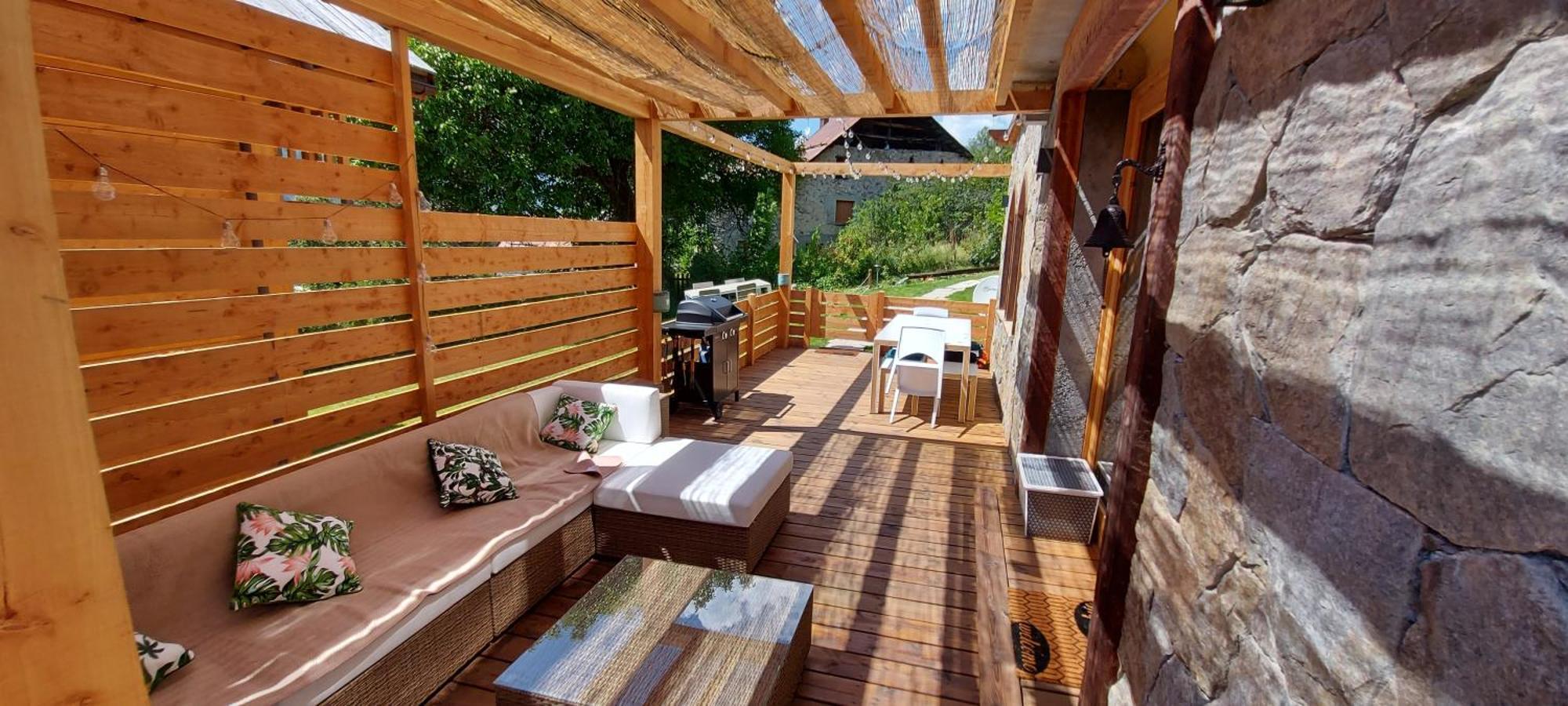 Chalet Serre Cambeou Piscine&Spa サン・シャフレ エクステリア 写真