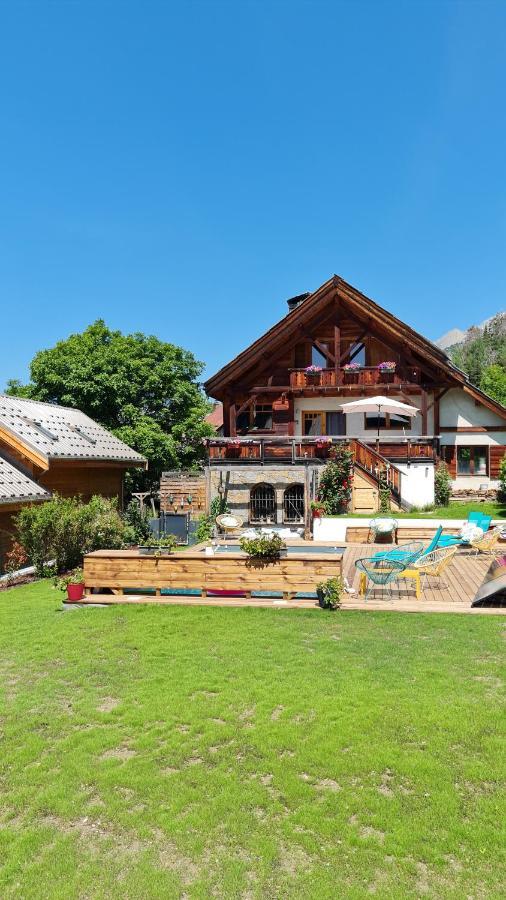 Chalet Serre Cambeou Piscine&Spa サン・シャフレ エクステリア 写真